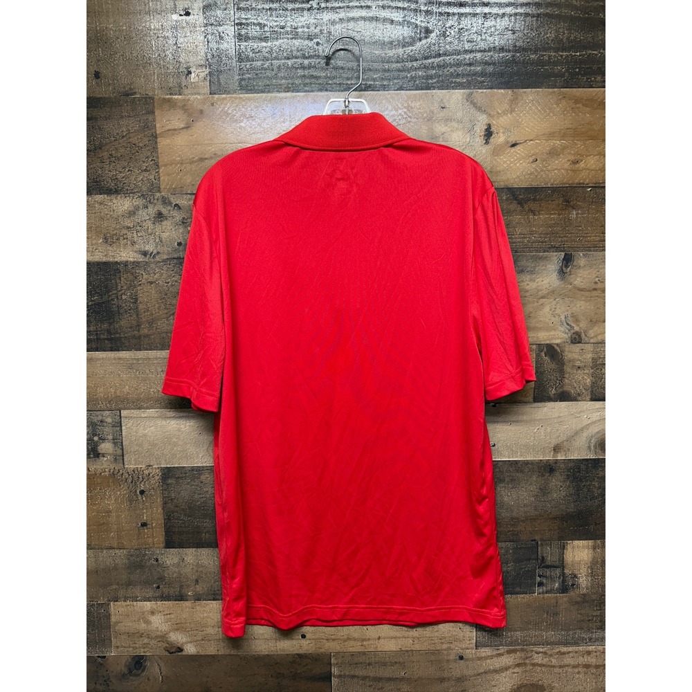 Fanatics Mens Red New England Patriots Polo Shirt Size Large NFL Team‎ Apparel - Picture 5 of 6